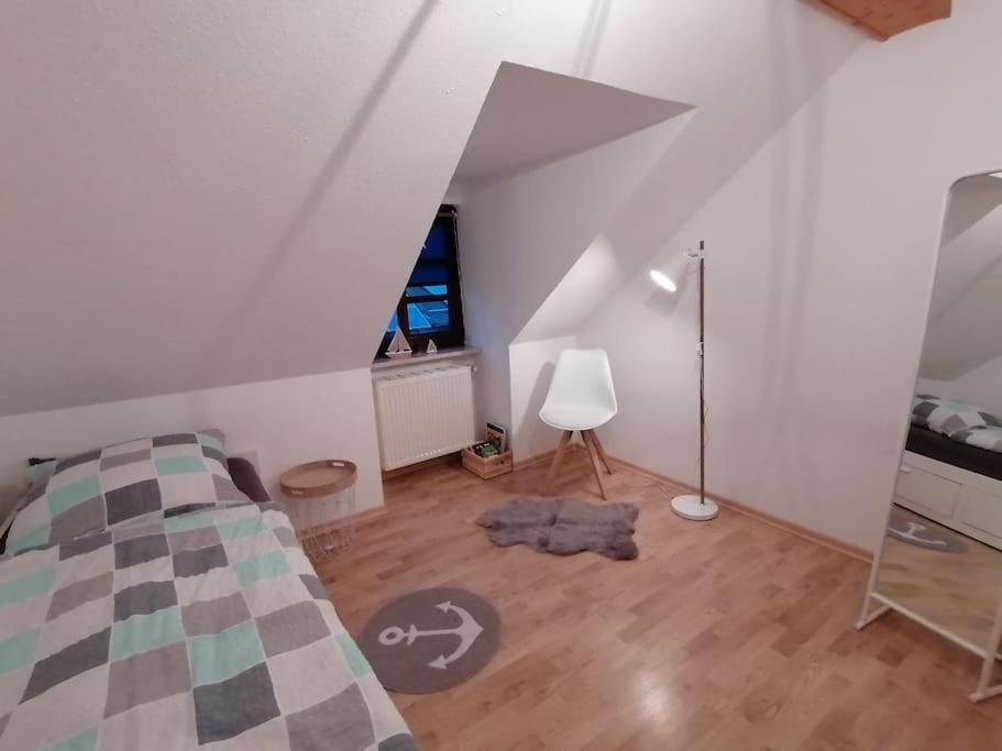 Ferienwohnung Fernblick Osdorf Esterno foto