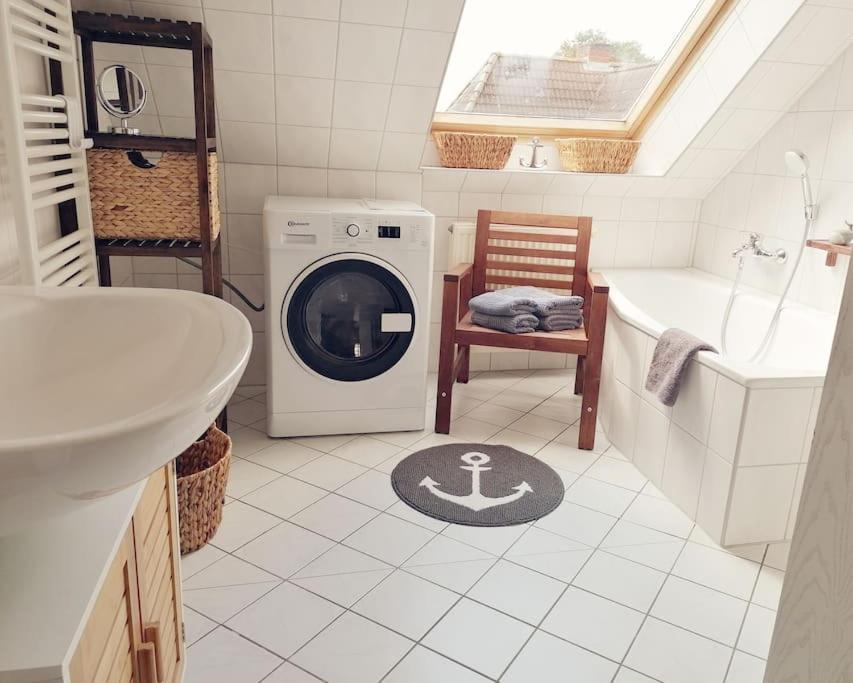 Ferienwohnung Fernblick Osdorf Esterno foto