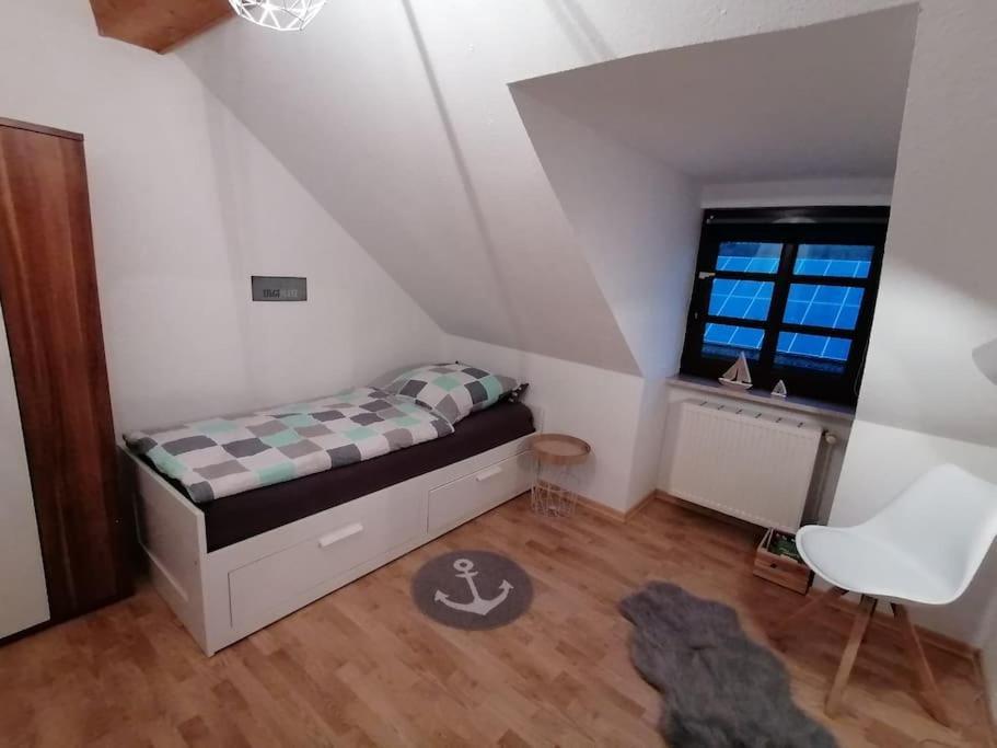 Ferienwohnung Fernblick Osdorf Esterno foto