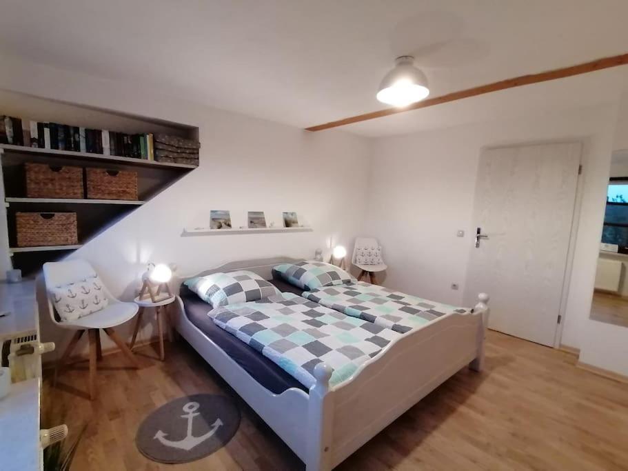 Ferienwohnung Fernblick Osdorf Esterno foto