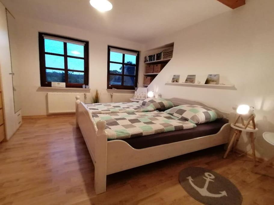 Ferienwohnung Fernblick Osdorf Esterno foto